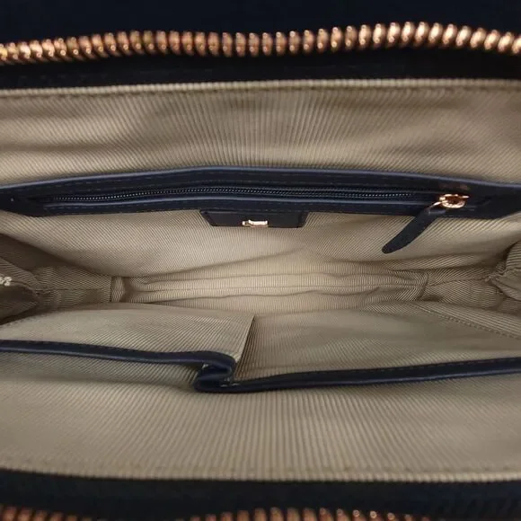 NWT RADLEY London Arlington Court Navy Blue Satchel Crossbody Bag Quiet Luxury - Picture 12 of 16